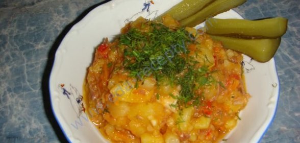 Картофельный соус за 20 минут