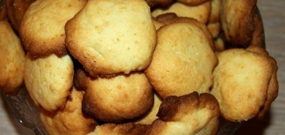 Печенье с лимонной цедрой