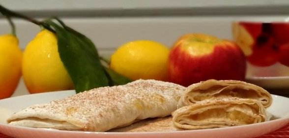 Штрудель яблочный