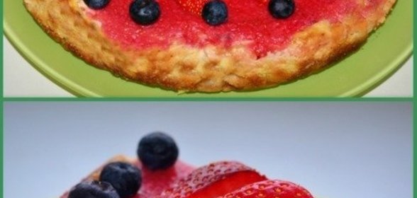 Клубничный чизкейк в мультиварке