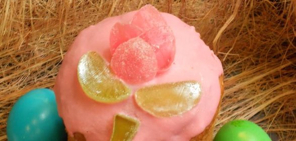 Нежный пасхальный кулич