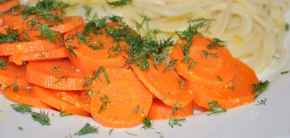 Морковка карри на гарнир