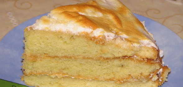 Лимонный торт