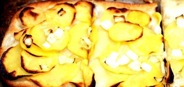 Картофельная пицца