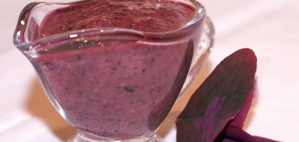 Базиликовый соус под дичь