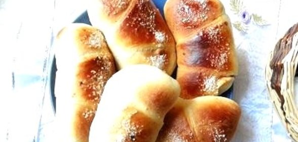 Рогалики с черешней