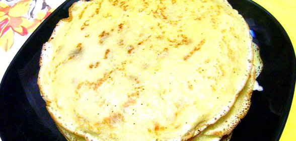 Блины на сыворотке