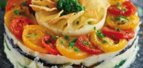 Овощной торт Парментье