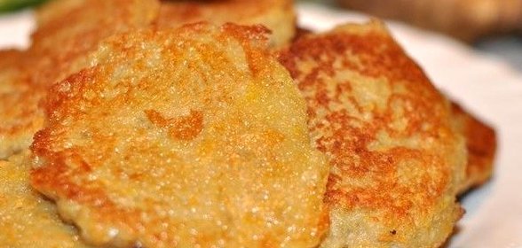 Оладьи из топинамбура