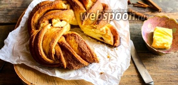 Булочка с корицей
