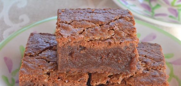 Брауни с соленой карамелью (Воскресный обед Визит дамы)