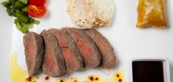 Филе говядины запеченное в соли «Ломо аль трапо»