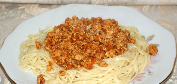 Мясной соус к пасте