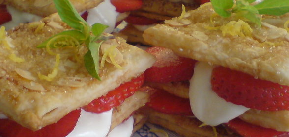 пирожное Мильфёй //mille-feuillе//неклассический