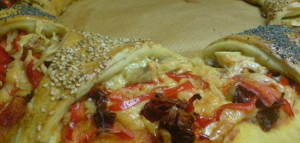 Пирог-пицца Солнышко