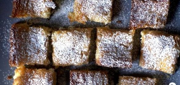 Дрожжевой пирог со сливочной начинкой