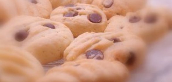 Печенье с кокосом,миндалём и шоколадными чипсами