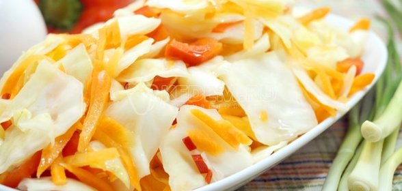 Маринованная капуста быстрого приготовления «Провансаль»