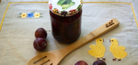 Закатка слив на зиму