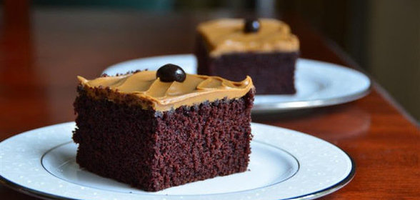Шоколадно-кофейный кекс