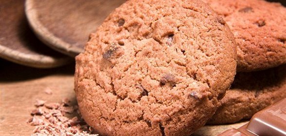 Имбирно-шоколадное печенье