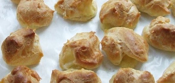 Профитроли с сыром