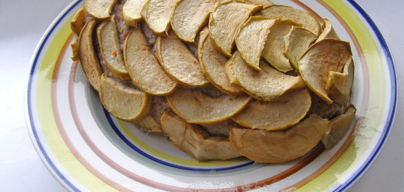 Мясной батон с яблоками(Apple Meatloaf)