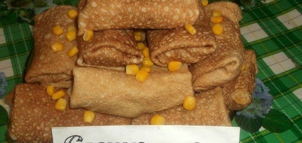 Блины с сельдью