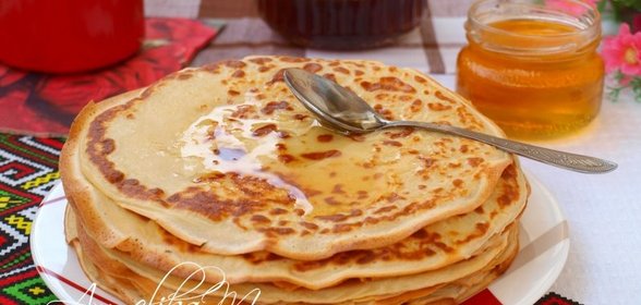 Блинчики на ряженке