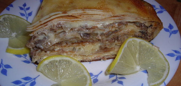 Блинчатый пирог