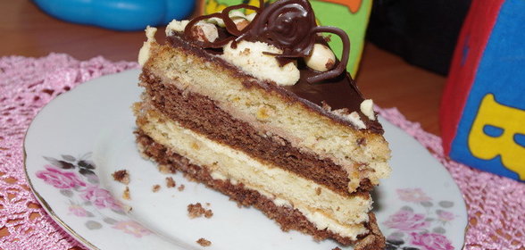 торт Золотой ключик