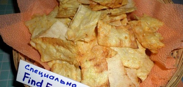 Чипсы хрустяшки из лаваша