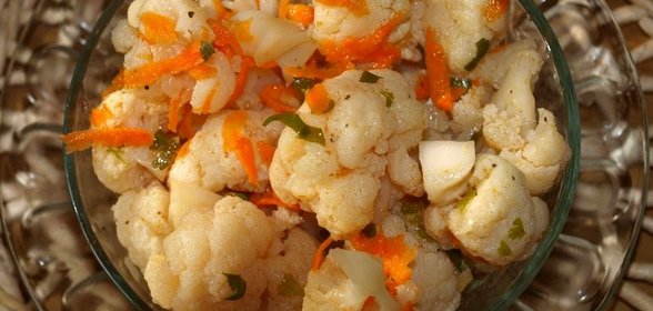 Засолка цветной капусты