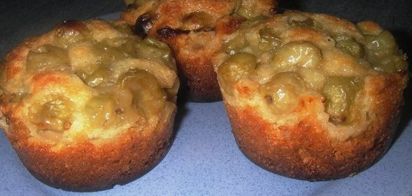 Кексы с крыжовником