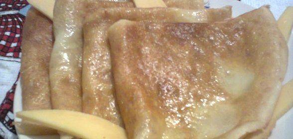 Блинчики с сыром