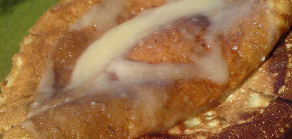 Лимонные блины с маком и лимонным соусом