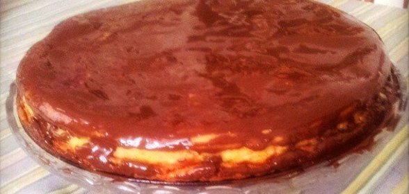 Тыквенно-йогуртовый пирог с сухофруктами
