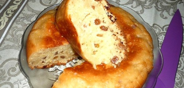 Кекс на ряженке в мультиварке