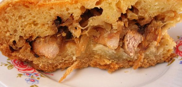 Мясной пирог Бойкий старик. Видео