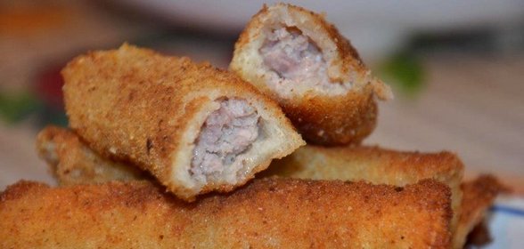 Котлетка в хлебе