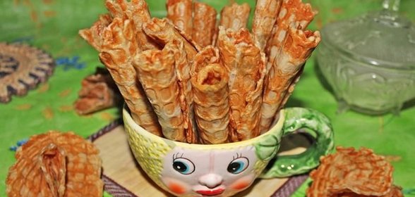 Постные вафли