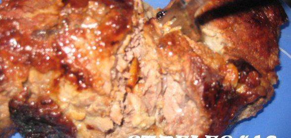 пирог с яблоками и маком