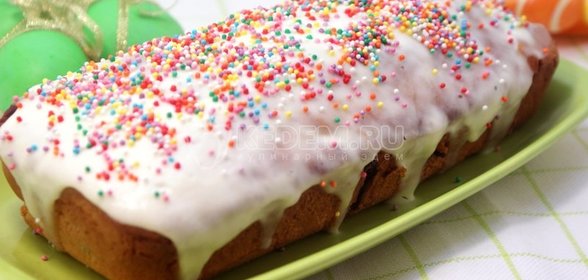 Лимонный кулич