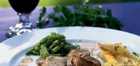 Свинина с коньячным соусом