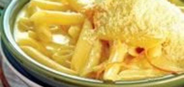 Пенне в сливочно-апельсиновом соусе