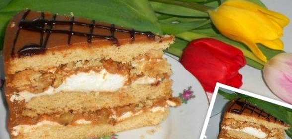Торт «Сникерс»