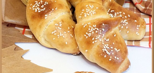 Рогалики с сыром