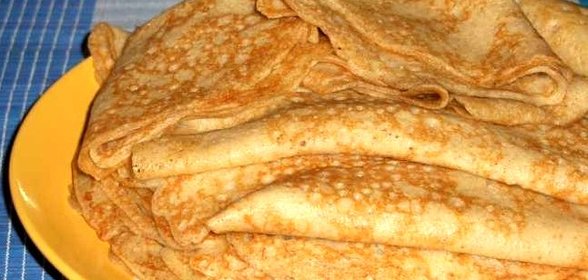 Блины дрожжевые ржаные