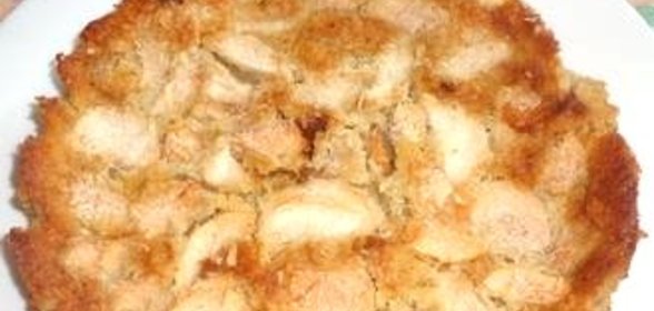 Кокосово-яблочный пирог