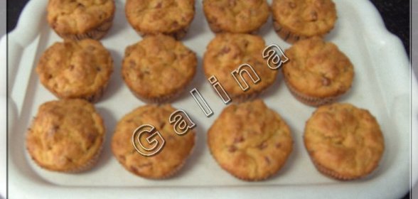 Сырные кексики с добавками